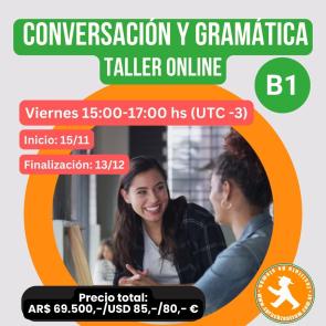 ​Taller de Conversación B1 -  Conversación y Gramática